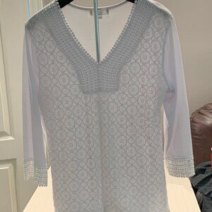 Shannon Ford New York 3/4 Sleeve Top